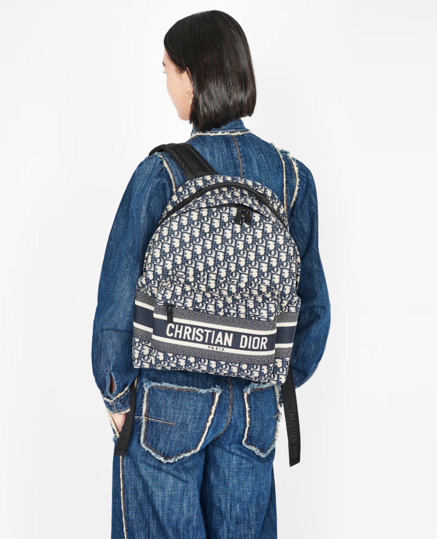 DR Travel Backpack Blue Jacquard