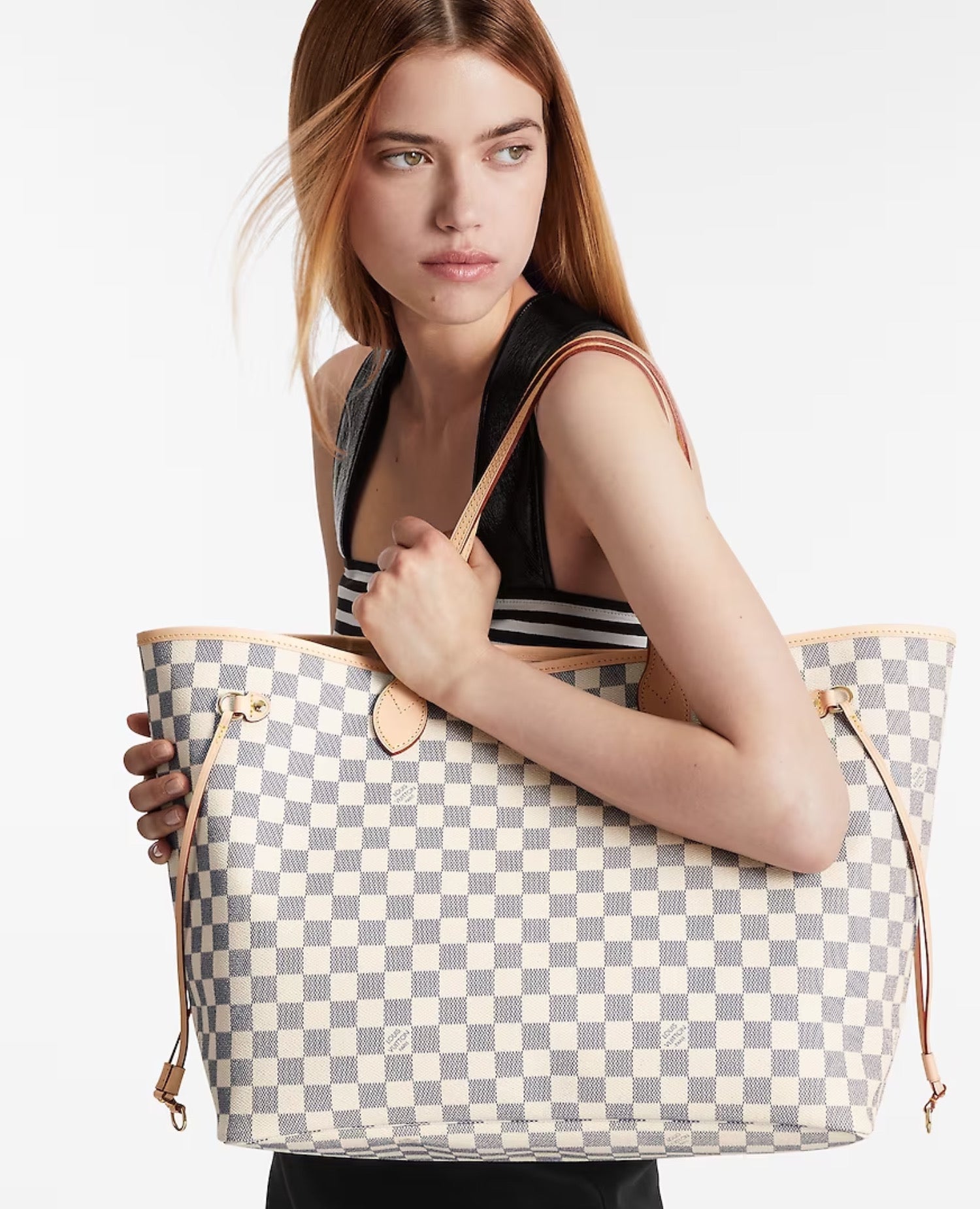 LVN Neverfull GM White