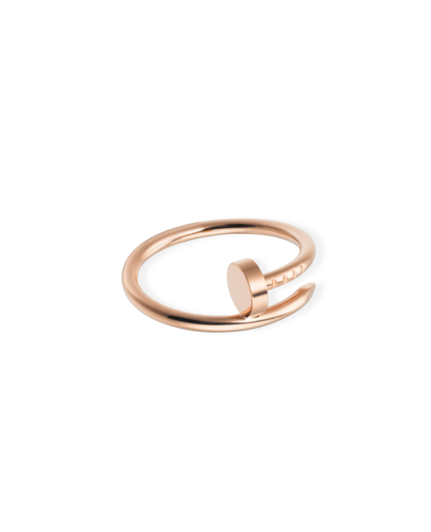 CRT Just Un Clou Ring, Small Model, Rose Gold