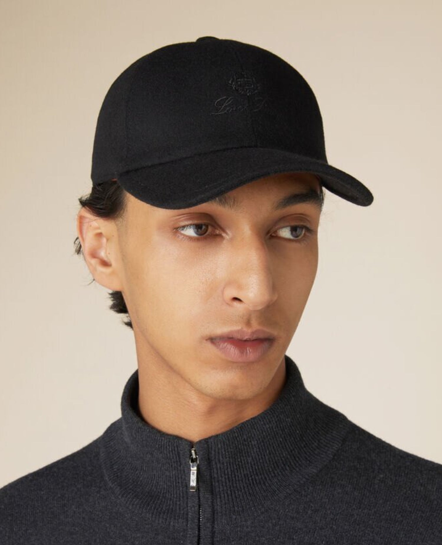 LP Baseball Cap Cashmere Black