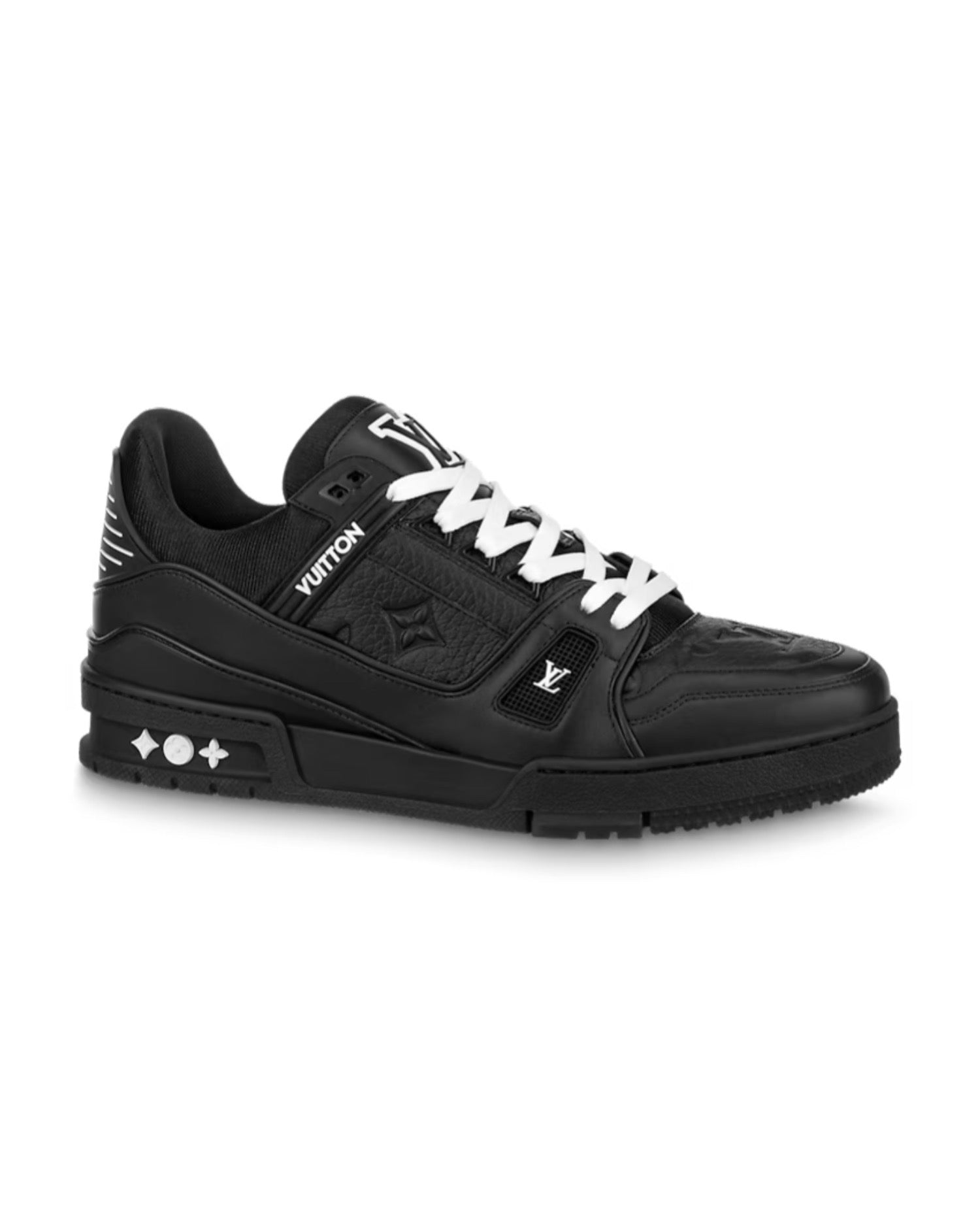 LVN Trainer Sneaker ‘Black Embossed’