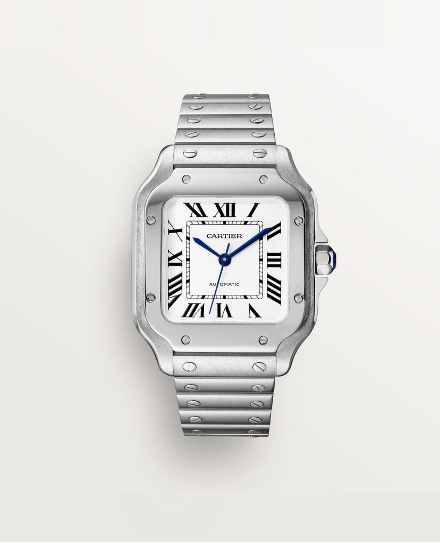 CRT Santos DE CRT Watch, Medium Model, Silver