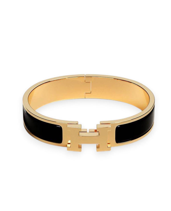 HMS Clic H Bracelet Noir