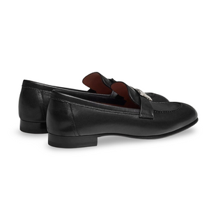 HMS Paris loafer Noir H Silver