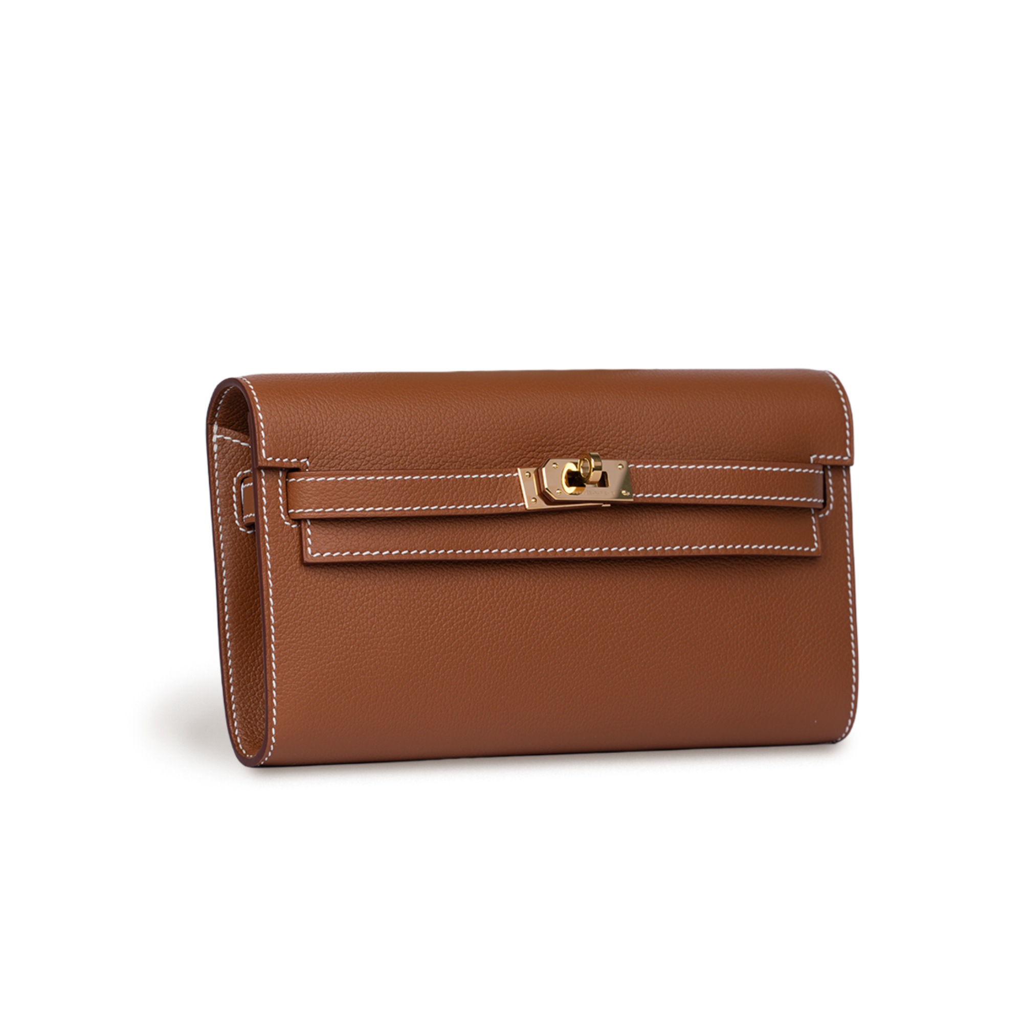 HMS Kelly Classique To Go wallet Brown Gold