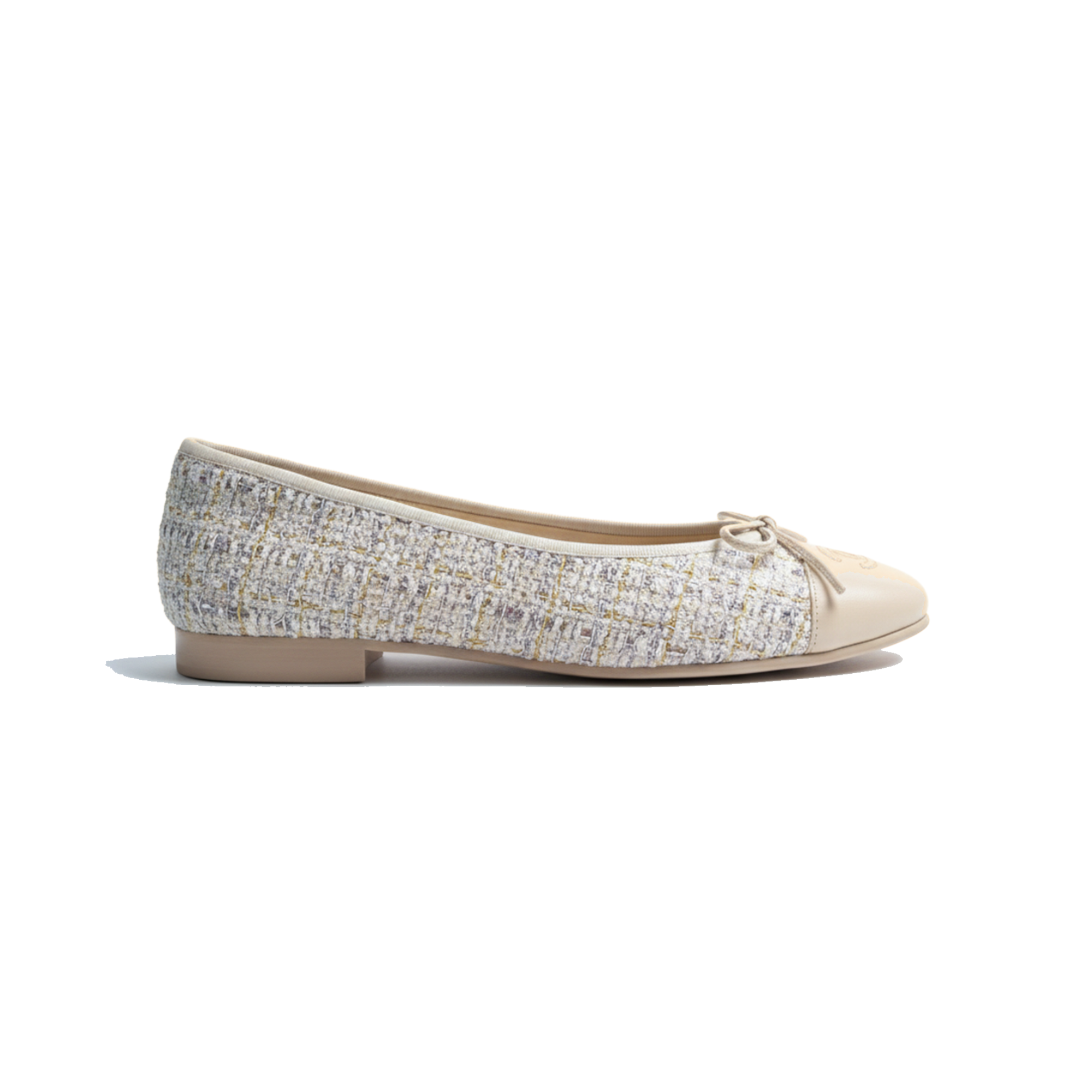 COCO Tweed Ballet Flats