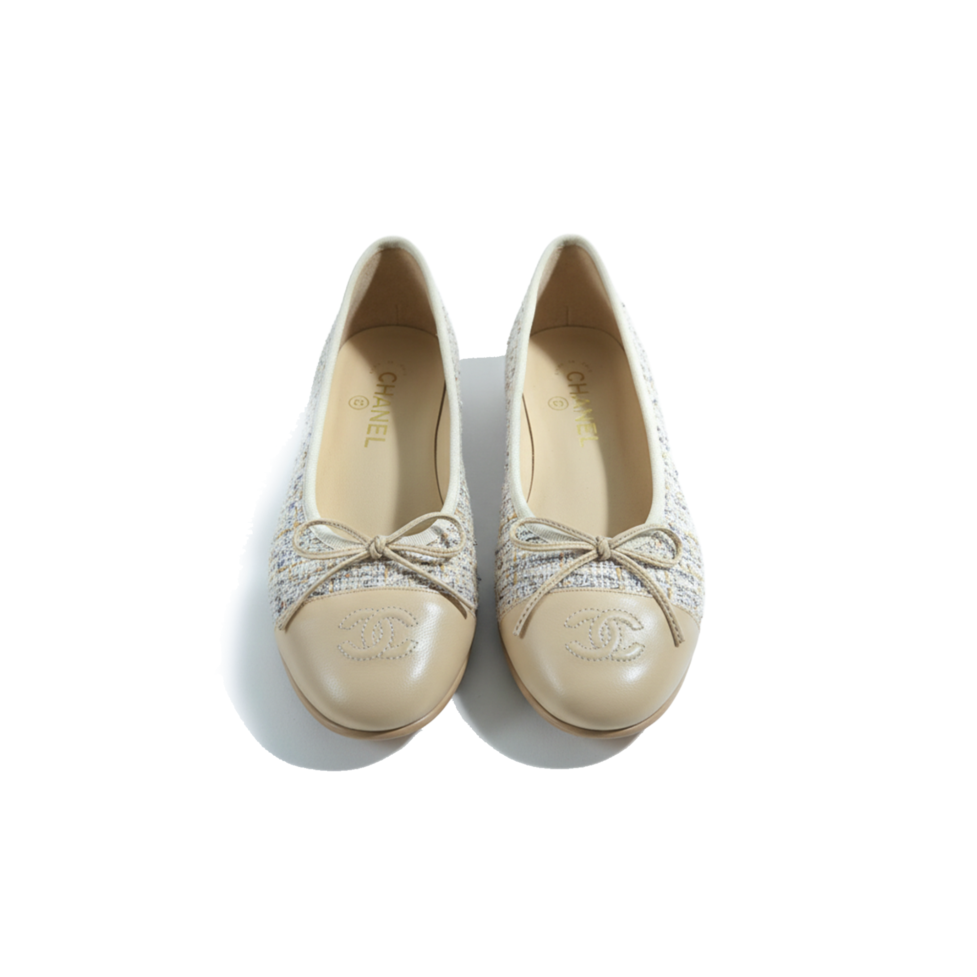 COCO Tweed Ballet Flats