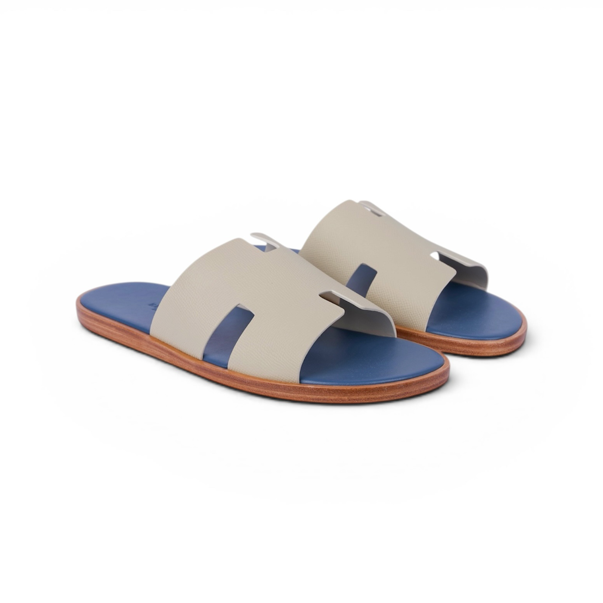 HMS Izmir Sandal Beige Esquisse / Bleu Turquin