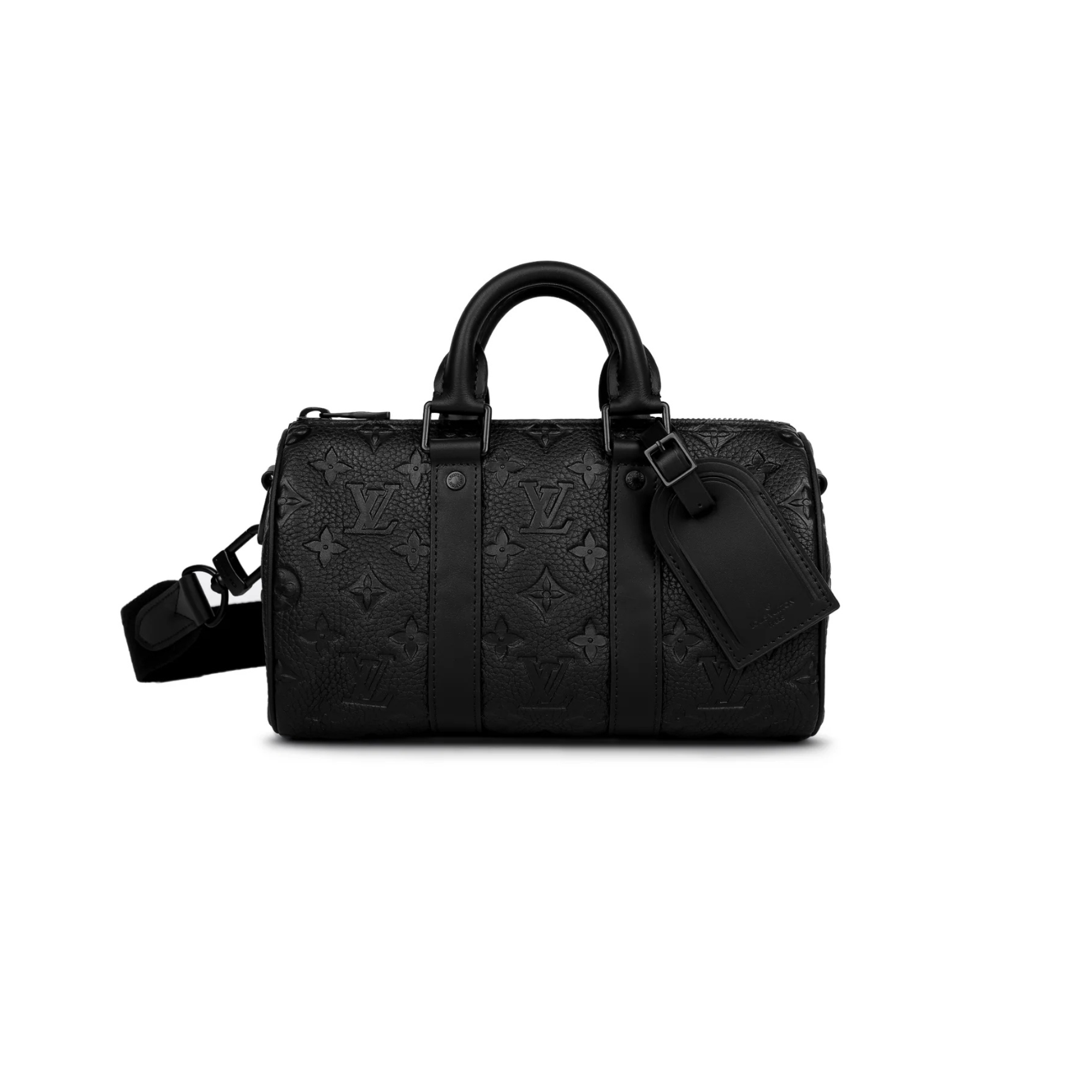 LVN Keepall Bandoulière 25 Black Monogram Tauillon