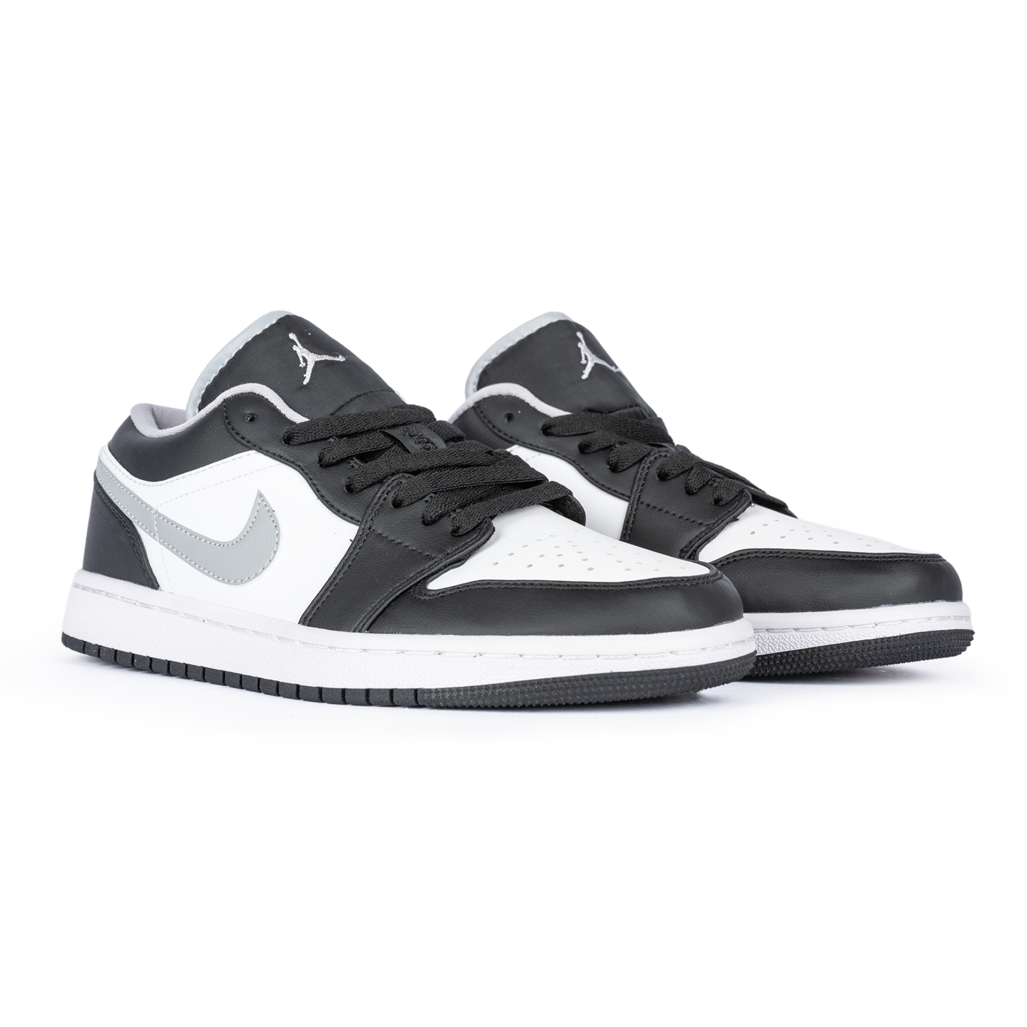 Nike Air Jordan 1 Low 'Black White Particle Greo'