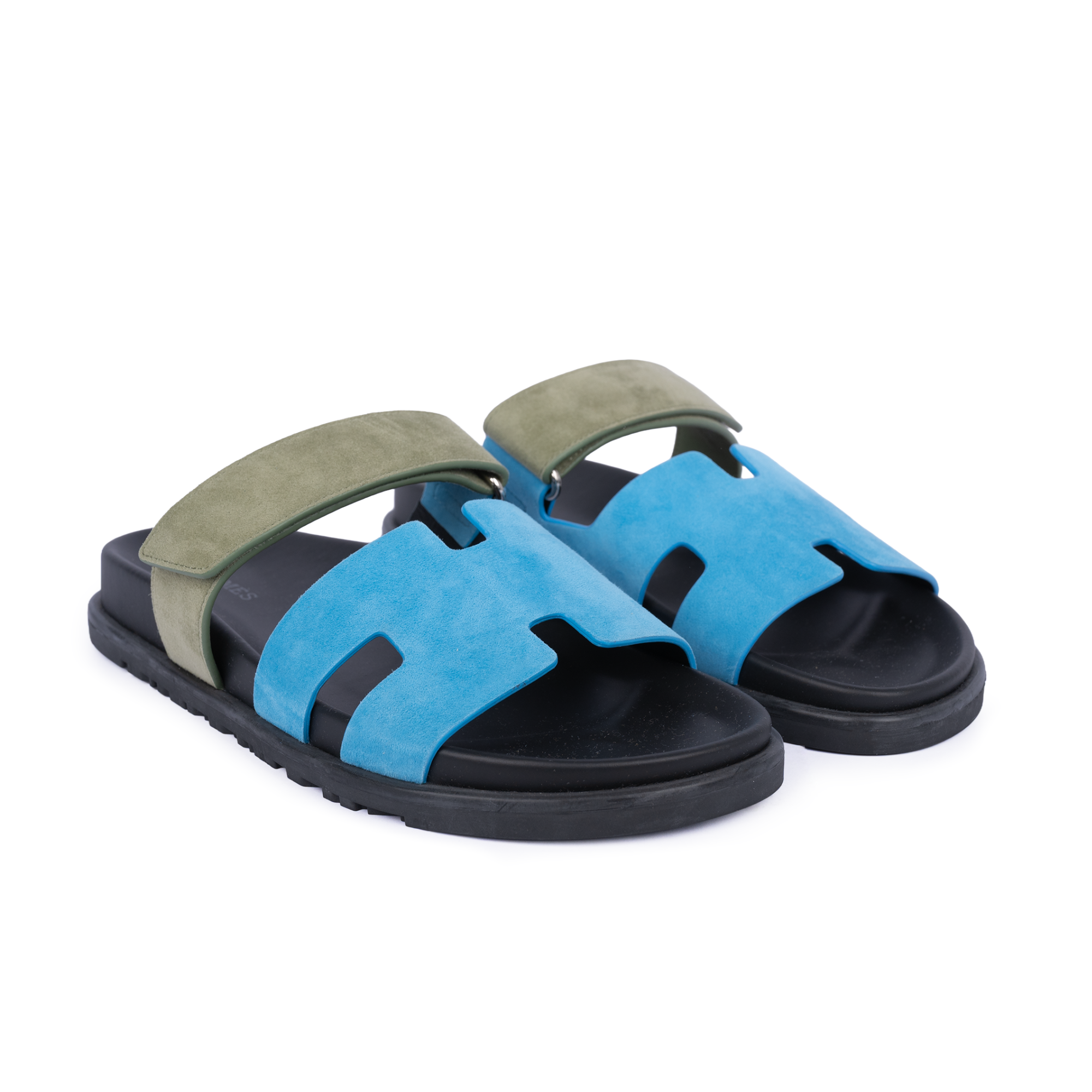 HMS Chypre Sandal Bleu Cameo / Vert Celadon