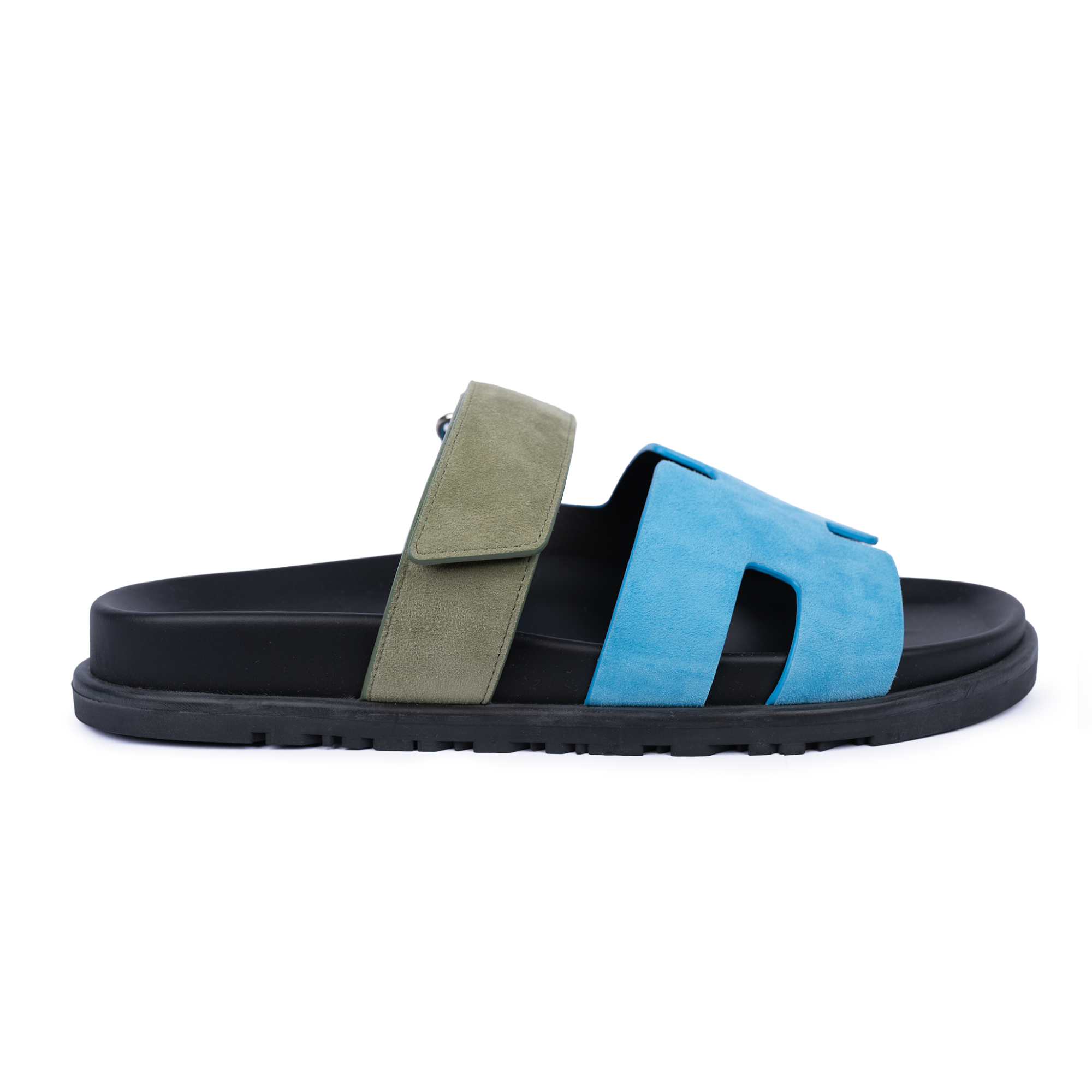 HMS Chypre Sandal Bleu Cameo / Vert Celadon