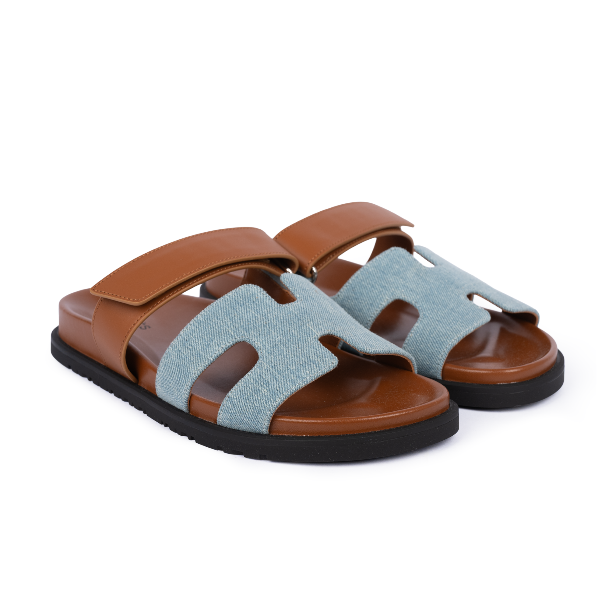 HMS Chypre Sandal Bleu Clair / Naturel