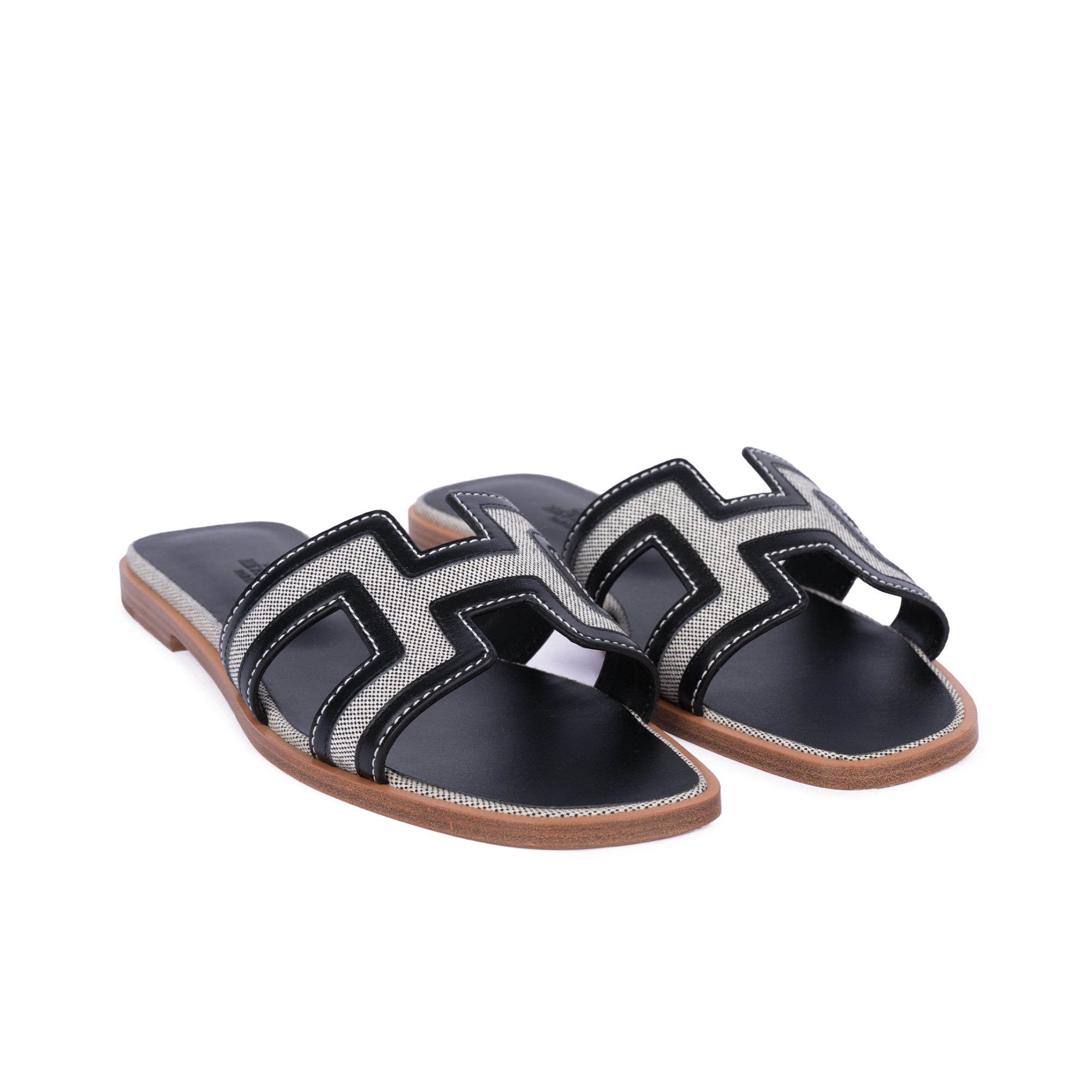 HMS Oran sandal Prunoir / Noir