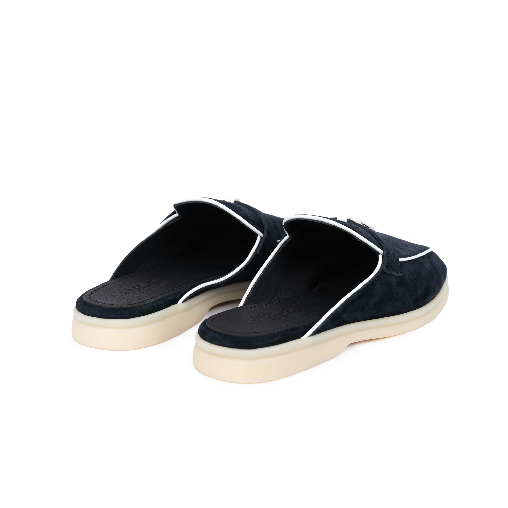 LP Babouche Charms Walk Loafers Navy Blue