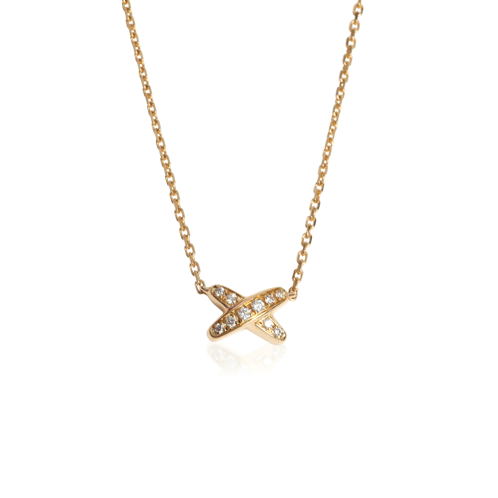 Chaumet Jeux de Liens pendant gold, diamonds
