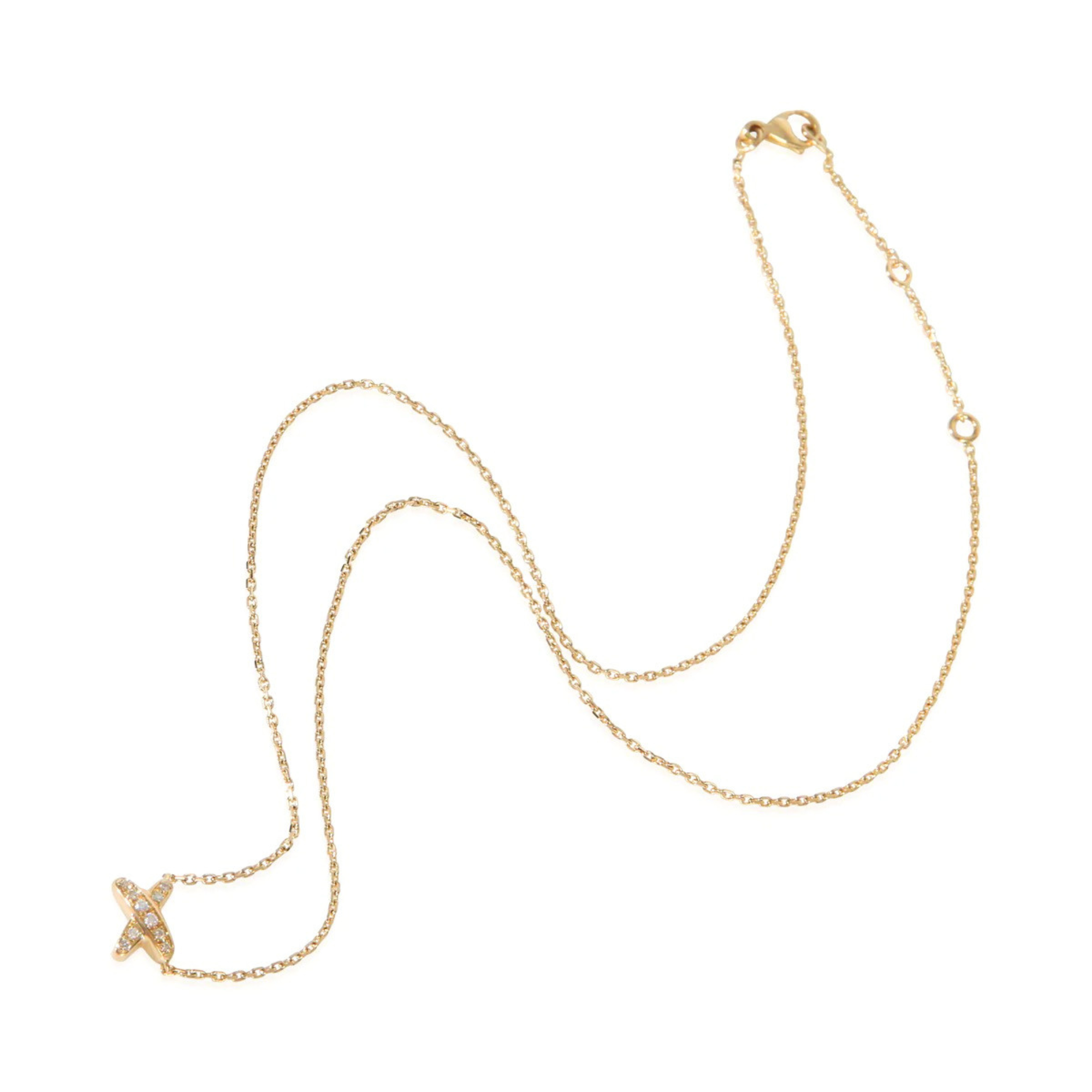 Chaumet Jeux de Liens pendant gold, diamonds