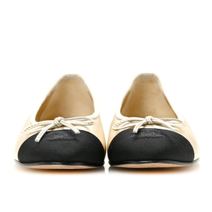 COCO Ballet Flats Light Gold & Black