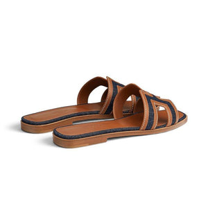 HMS Oran Sandal Bleu Brut / Gold