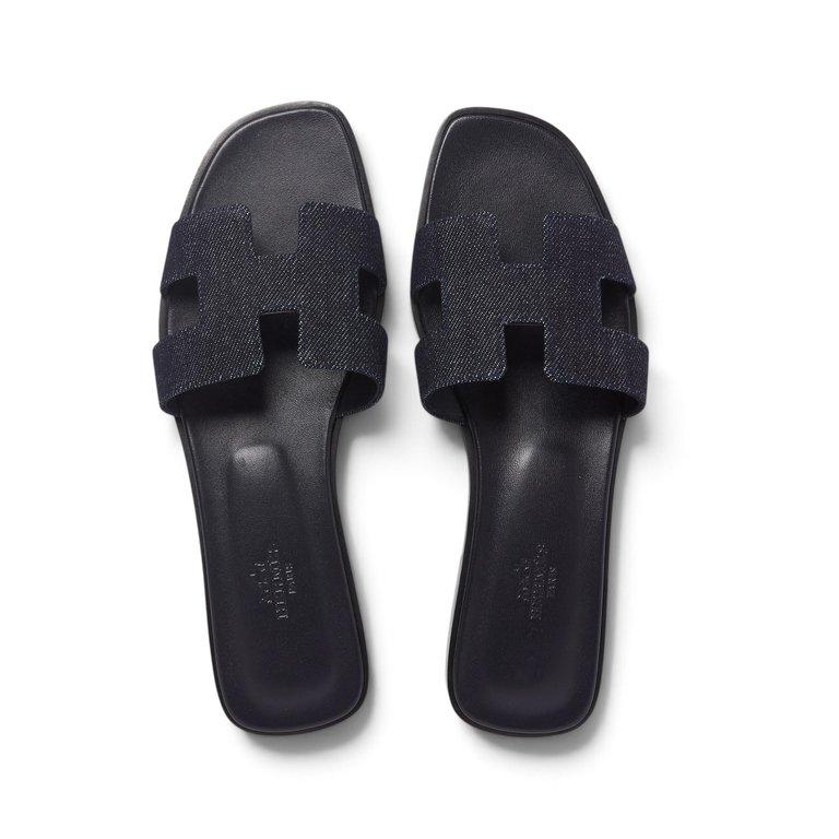HMS Oran Sandal Dark Denim