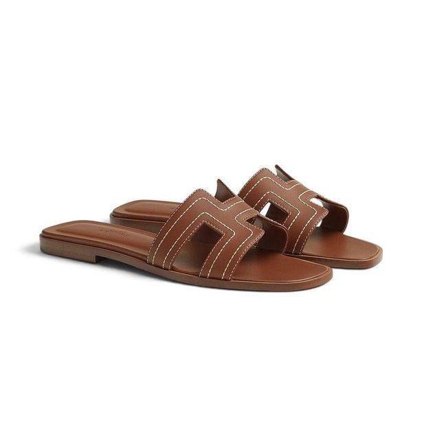 HMS Oran Sandal Dark Gold