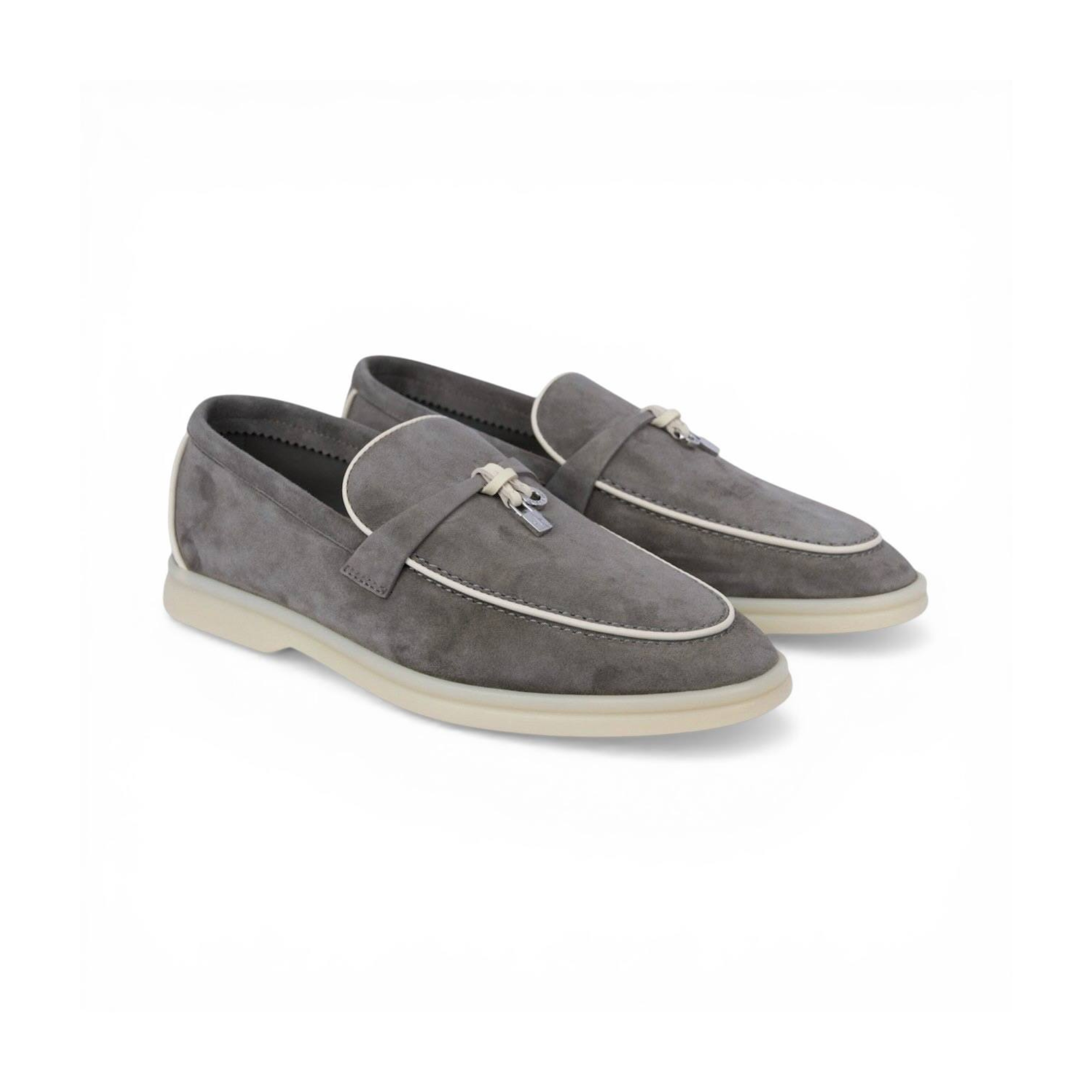 LP Summer Charms Walk Loafers Cofee & White