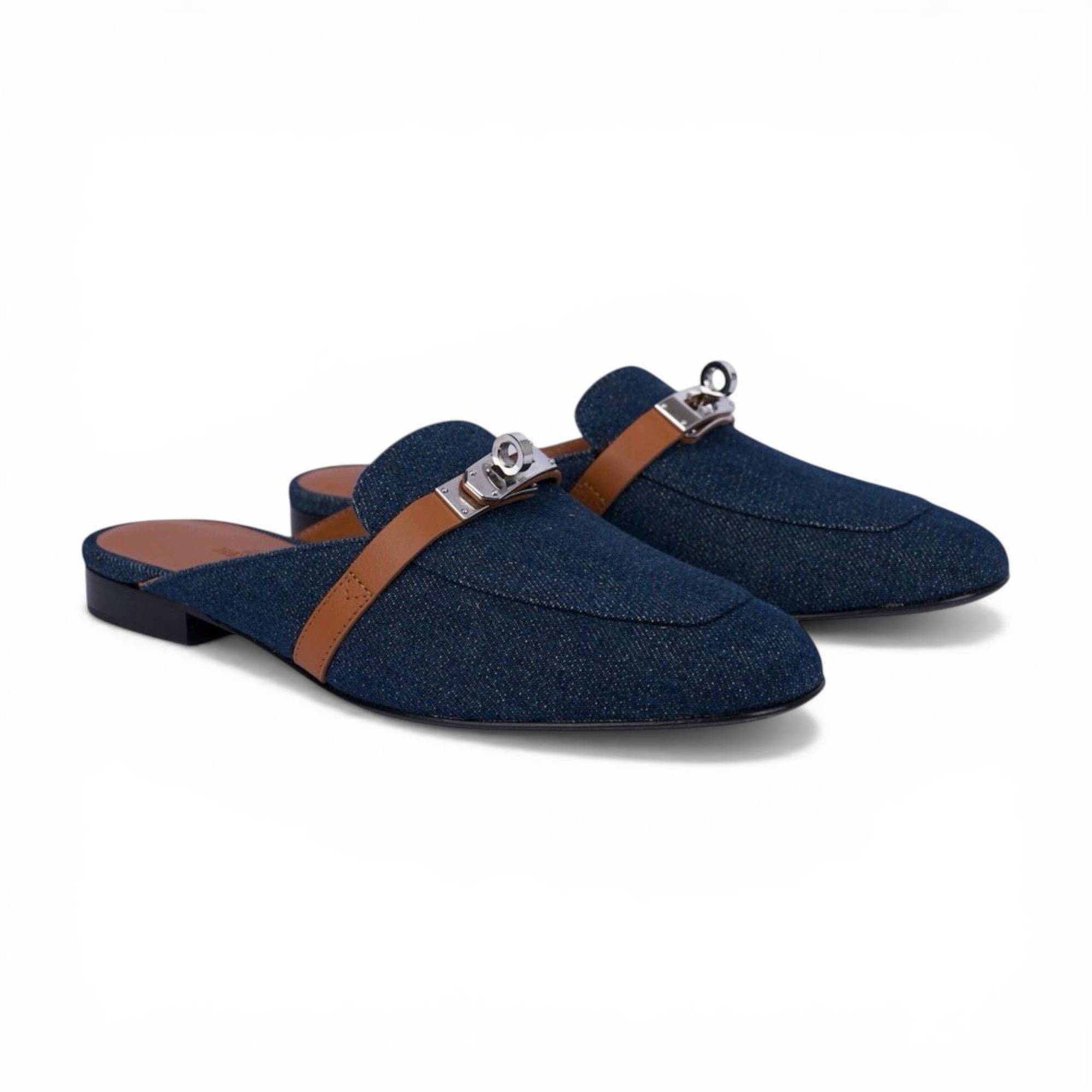 HMS Oz Mule Bleu Brut / Gold
