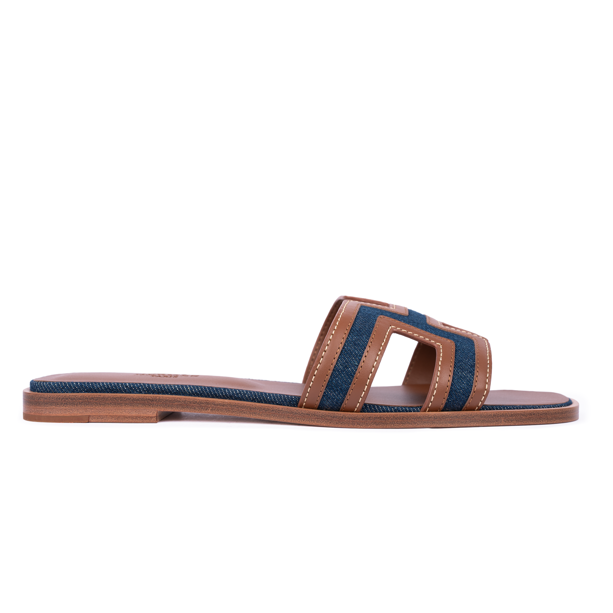 HMS Oran Sandal Bleu Brut / Gold