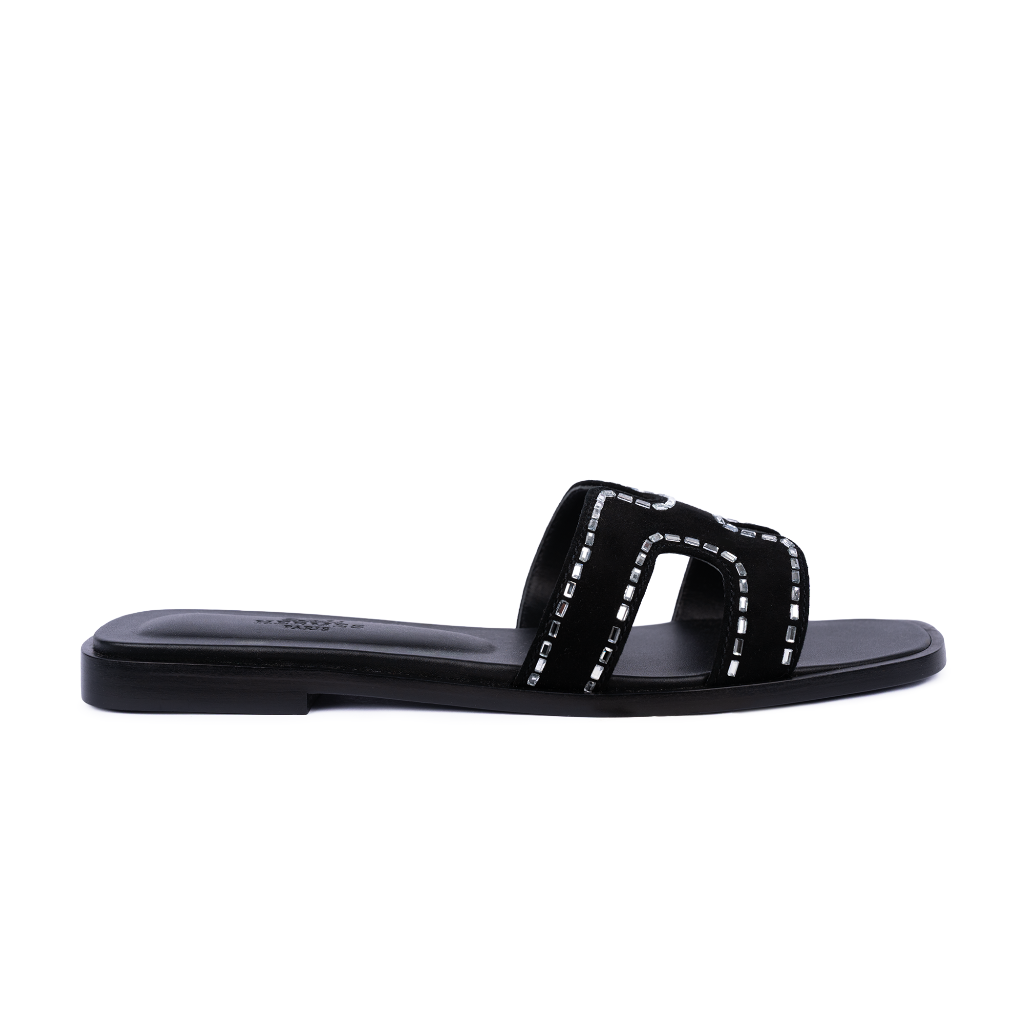 HMS Oran Sandal Crysral Noir