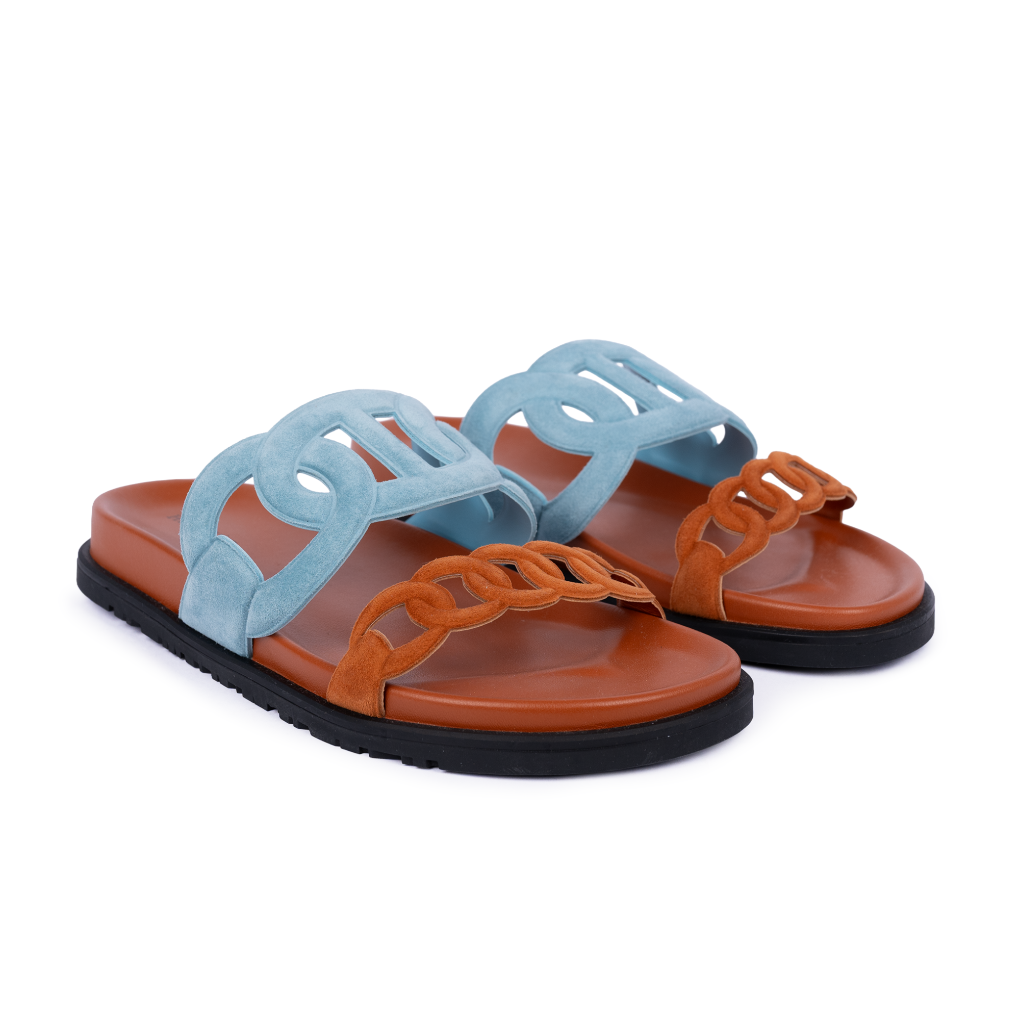 HMS Extra Sandal Bleu Minéral / Naturel