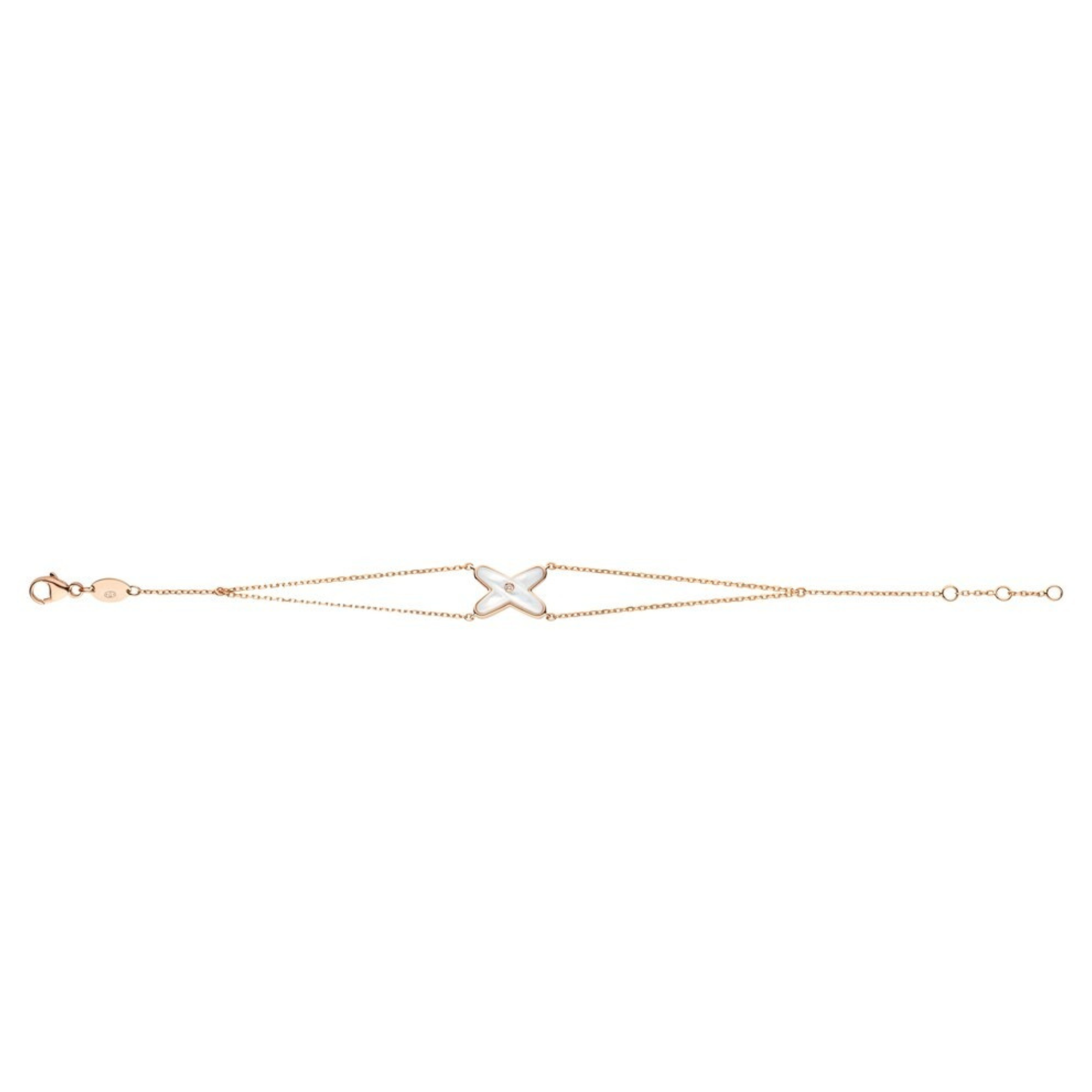 Chaumet Jeux de Liens bracelet Rose gold, mother-of-pearl, diamond