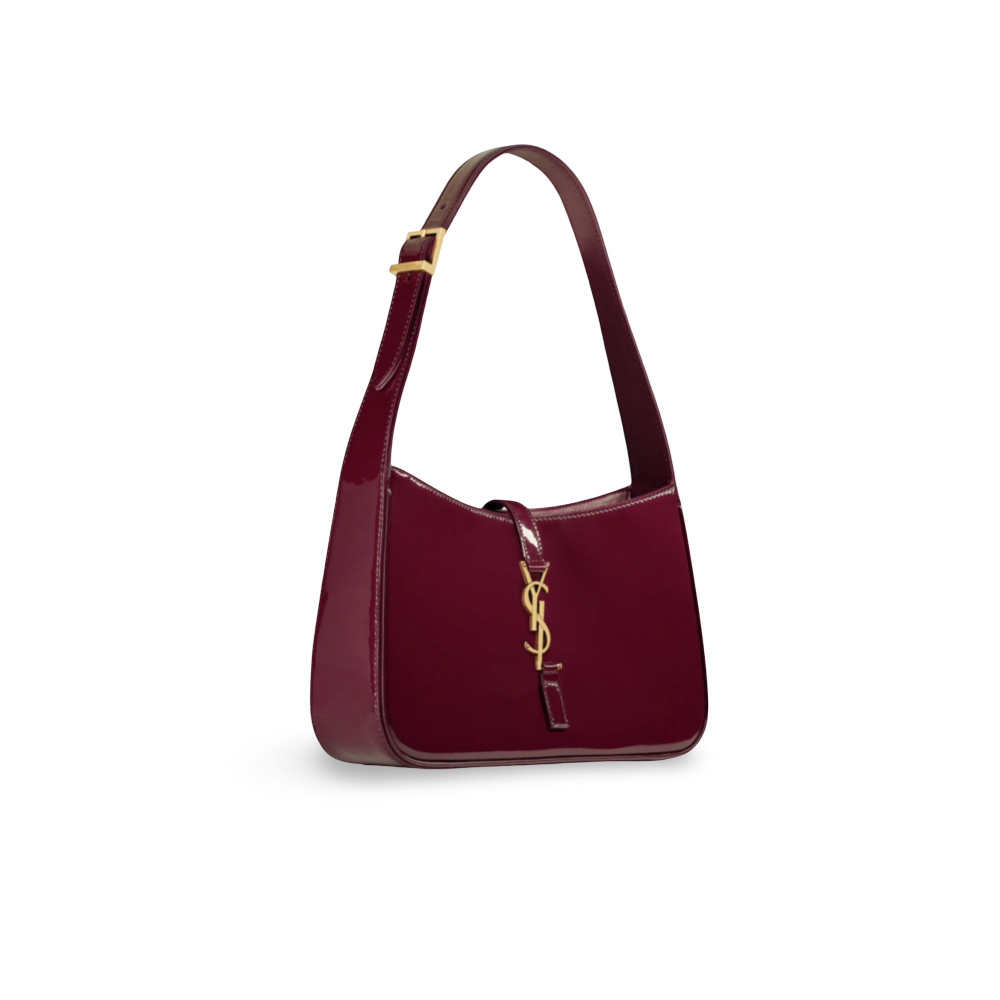 STL LE 5 À 7 In Patent Leather Dark Red Wine