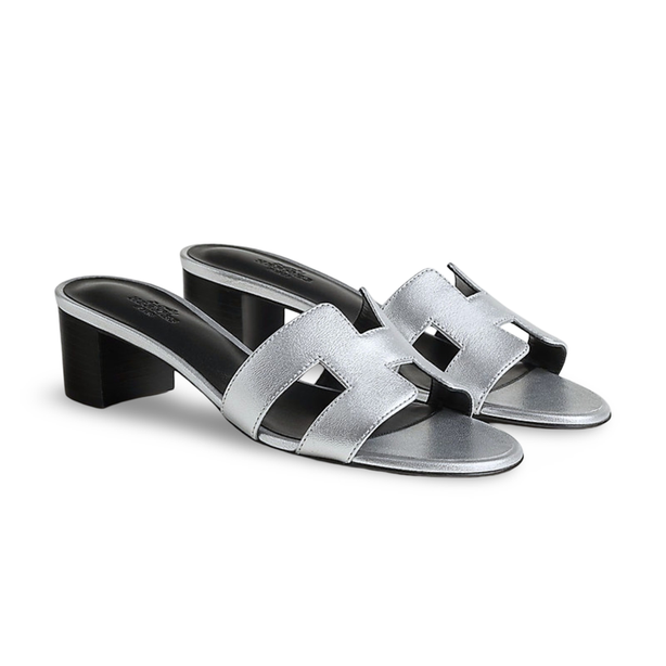 HMS Oasis Sandal gris argenté