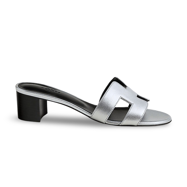 HMS Oasis Sandal gris argenté
