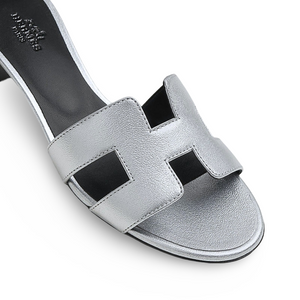HMS Oasis Sandal gris argenté