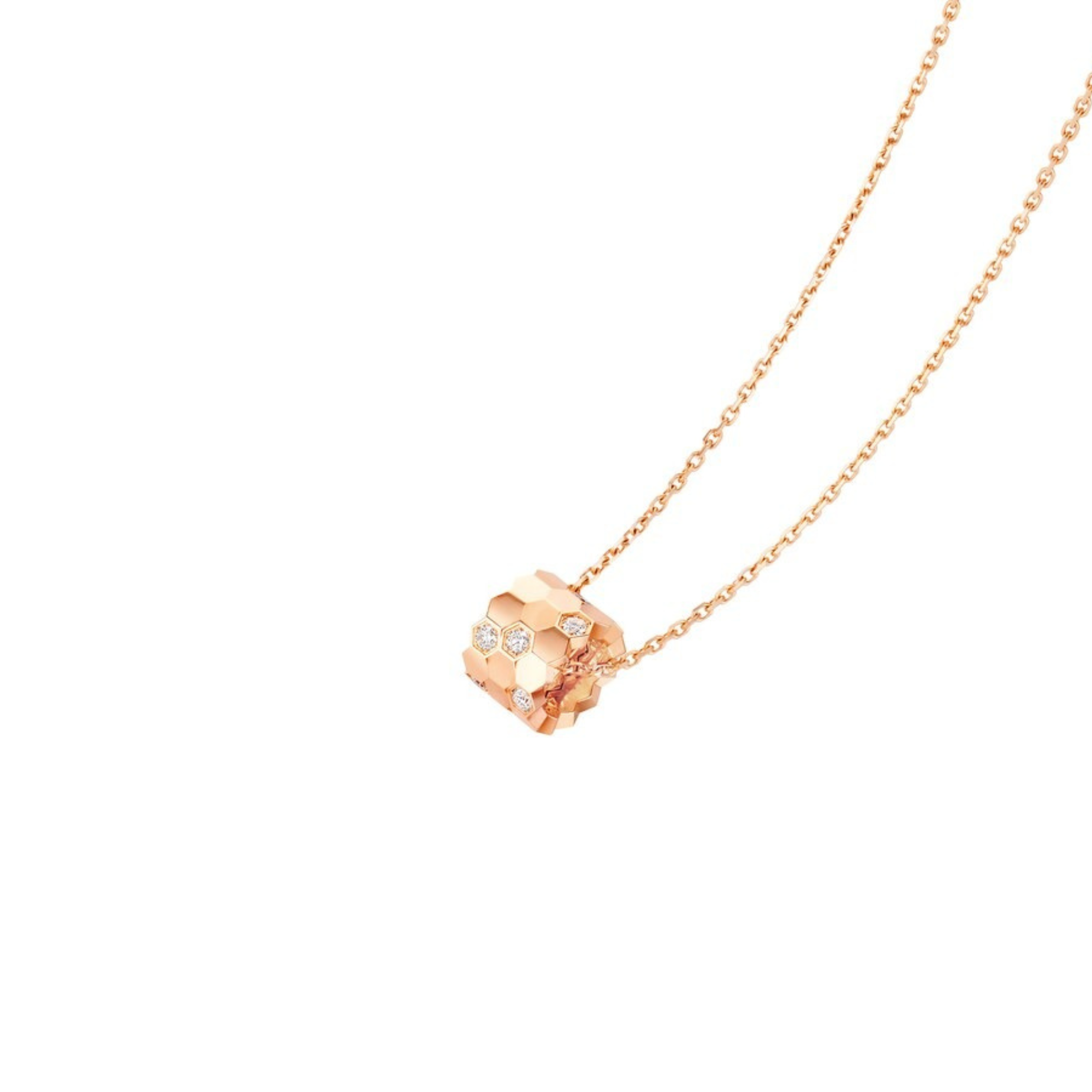 Chaumet Bee de Chaumet small model pendant Rose gold, diamonds