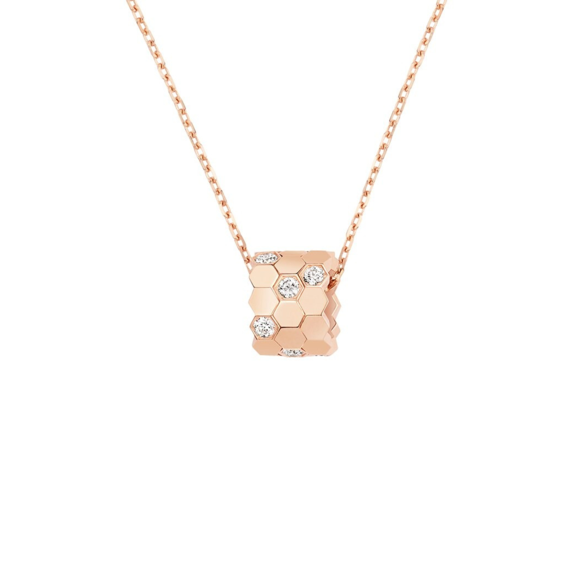 Chaumet Bee de Chaumet small model pendant Rose gold, diamonds