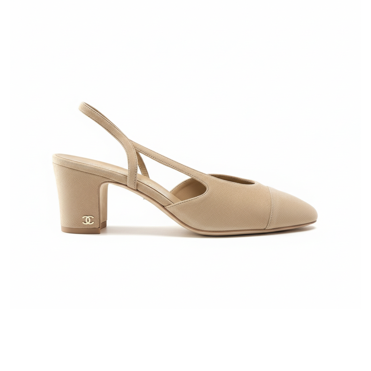 COCO Slingbacks Suede Full Beige