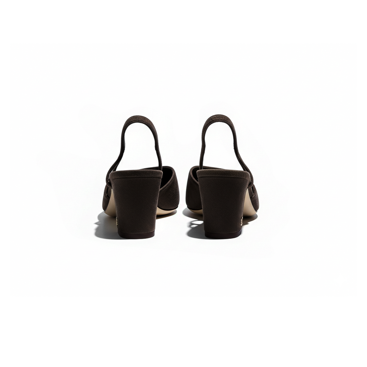 COCO Slingbacks Suede Burgundy & Brown