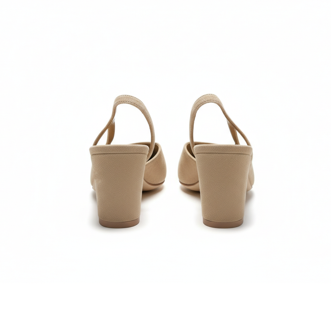 COCO Slingbacks Suede Full Beige