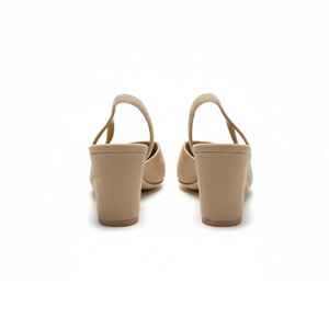 COCO Slingbacks Suede Full Beige