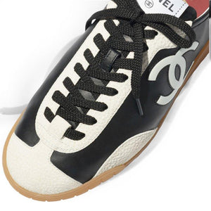 COCO Trainers Suede Calfskin Black & White