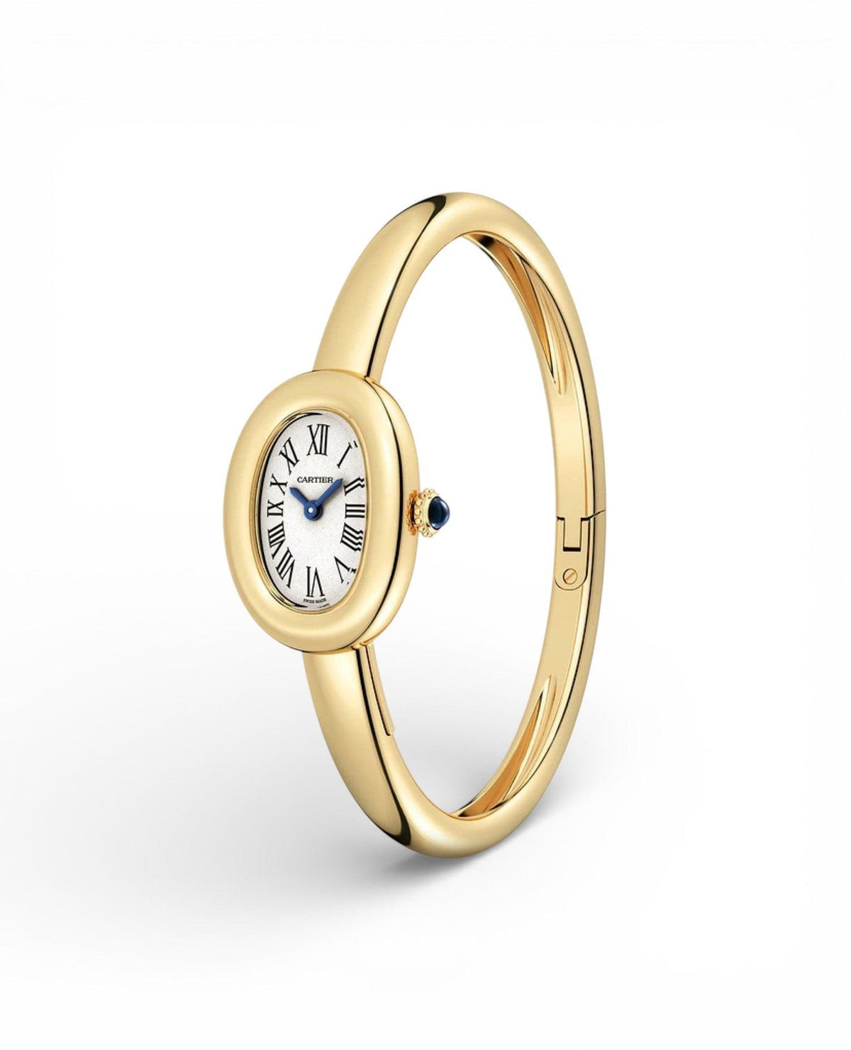 CRT BAIGNOIRE Watch, Mini Model, Yellow Gold