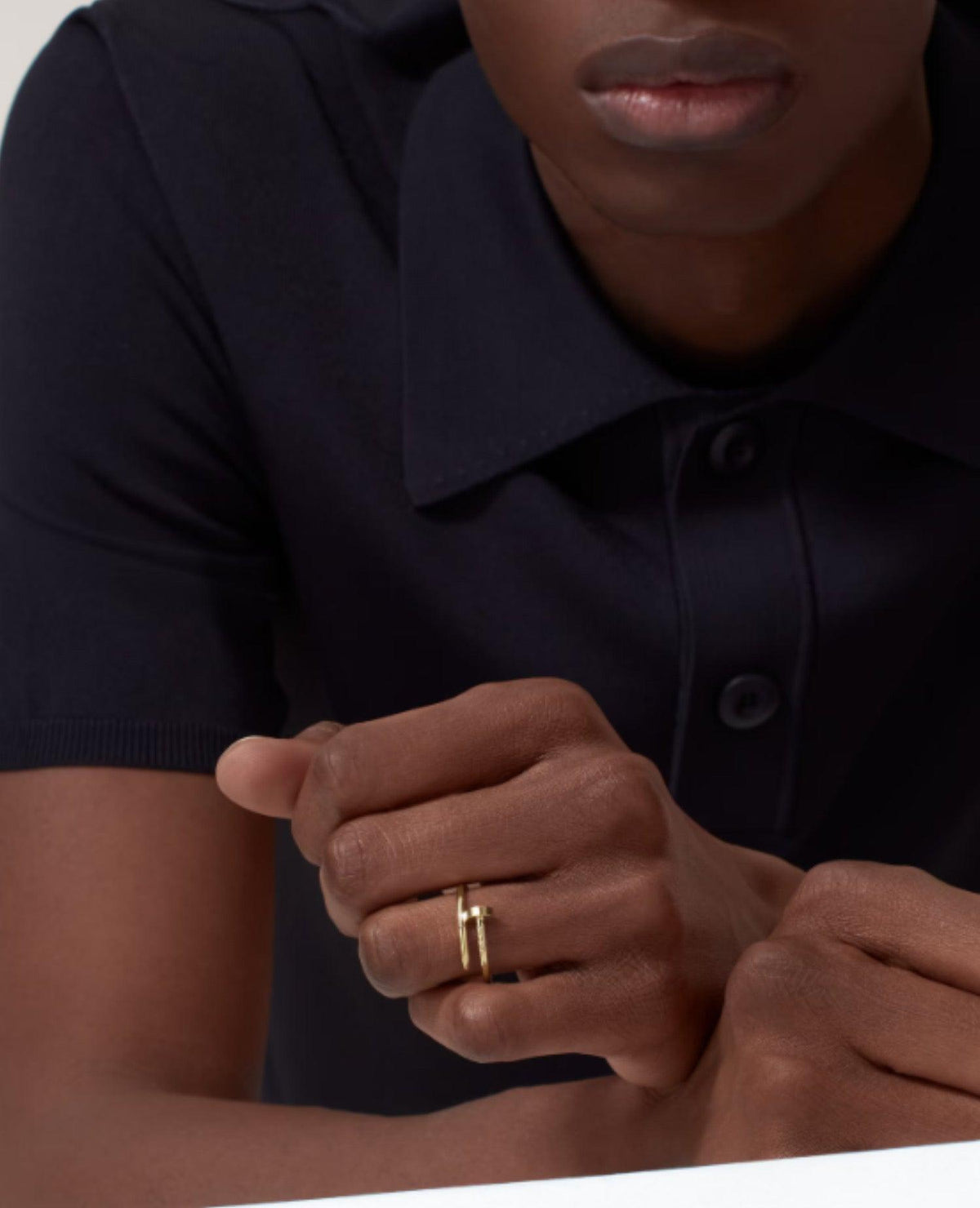 CRT Just Un Clou Ring, Small Model, Yellow Gold