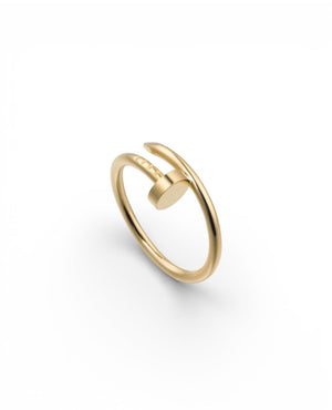 CRT Just Un Clou Ring, Small Model, Yellow Gold