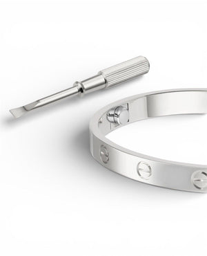 CRT Love Bracelet, Classic Model, Silver