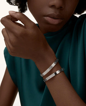 CRT Love Bracelet, Classic Model, Silver