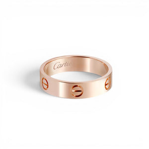 CRT Love Ring, Classic Model, Rose Gold
