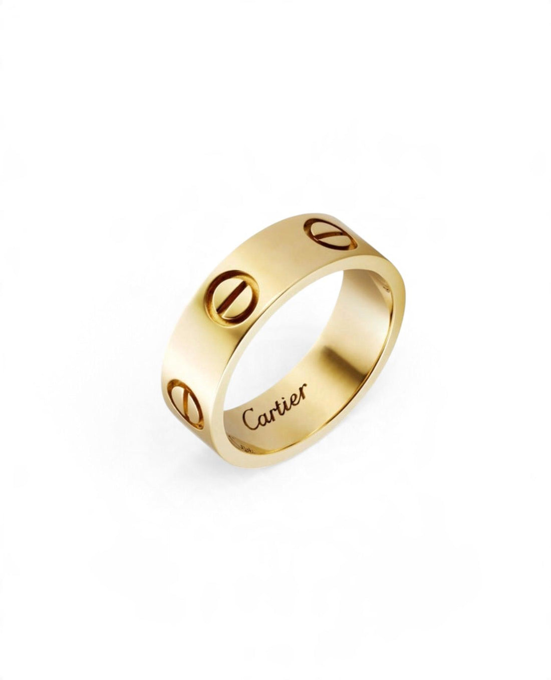 CRT Love Ring, Classic Model, Yellow Gold