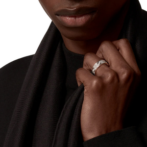 CRT Love Ring, Diamond-Paved